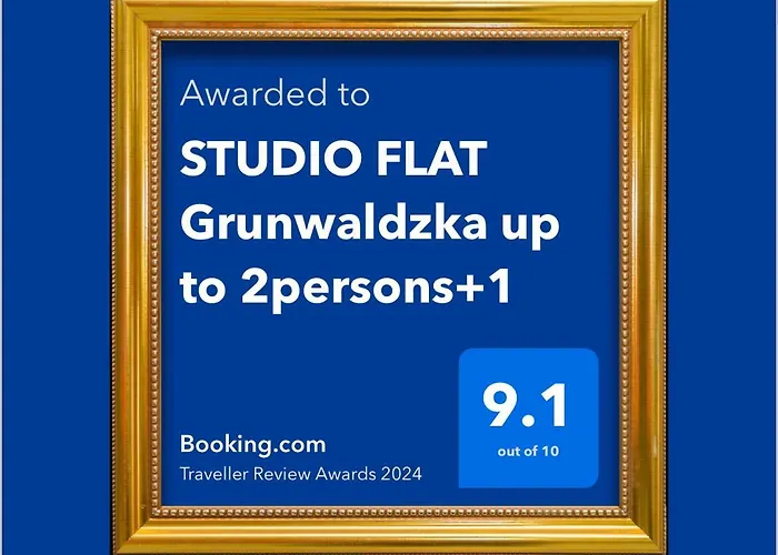 شقة Flat Grunwaldzka Up To 2persons+1