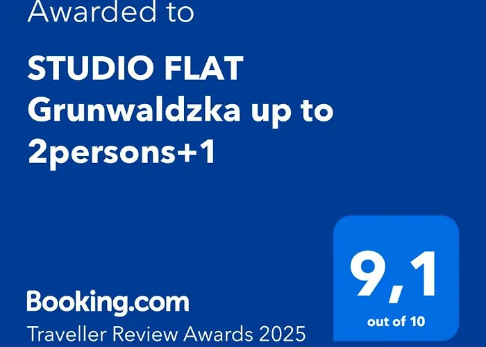 شقة Flat Grunwaldzka Up To 2persons+1 *