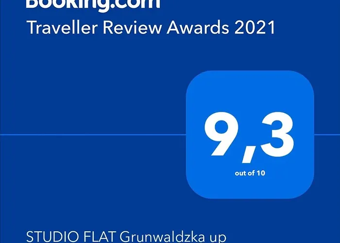 Flat Grunwaldzka Up To 2persons+1 شقة