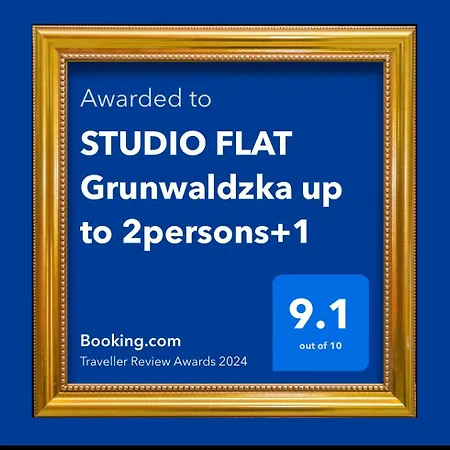 公寓 Flat Grunwaldzka Up To 2persons+1